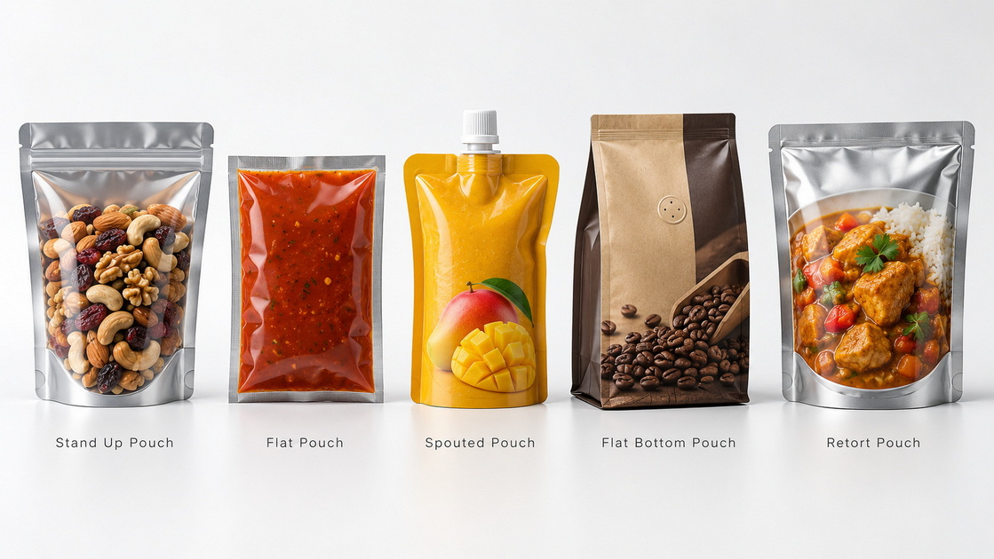 Flexible Pouch Types Comparison Flexible Pouch Types Comparison