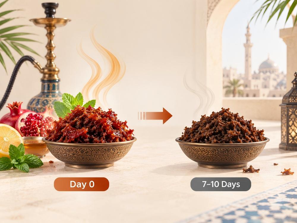 Changes after 7–10 days Changes after 7–10 days