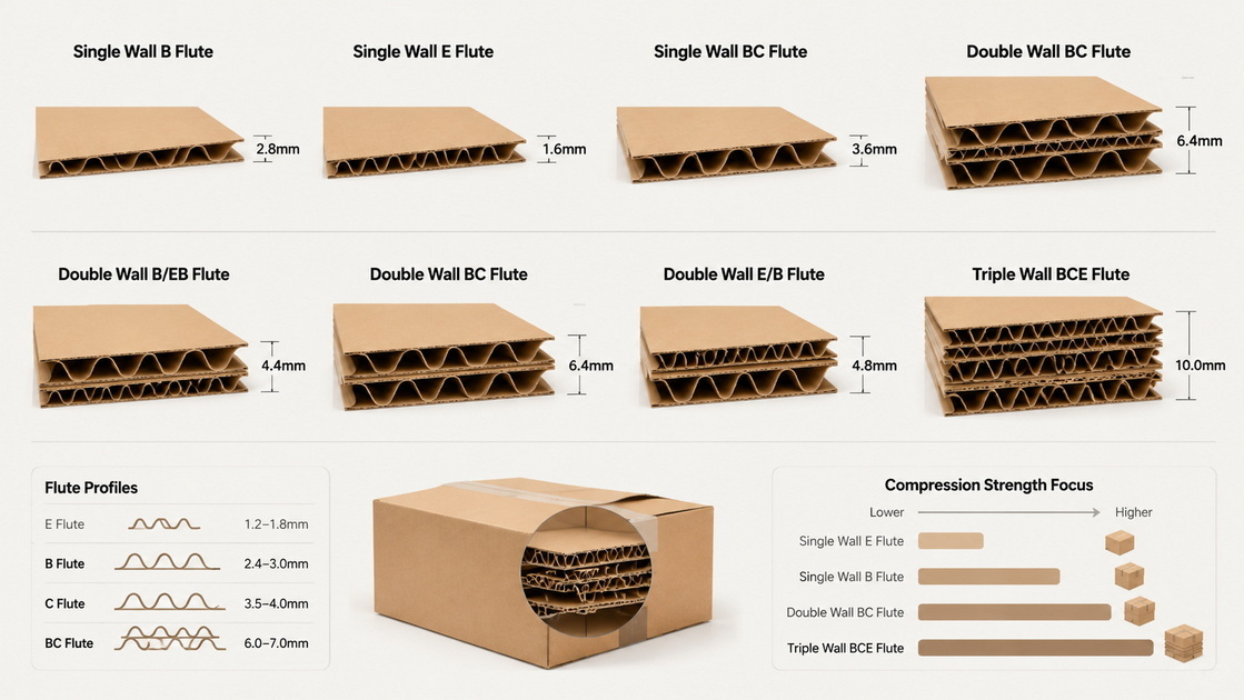 Corrugated Box Technical Structure Corrugated Box Technical Structure