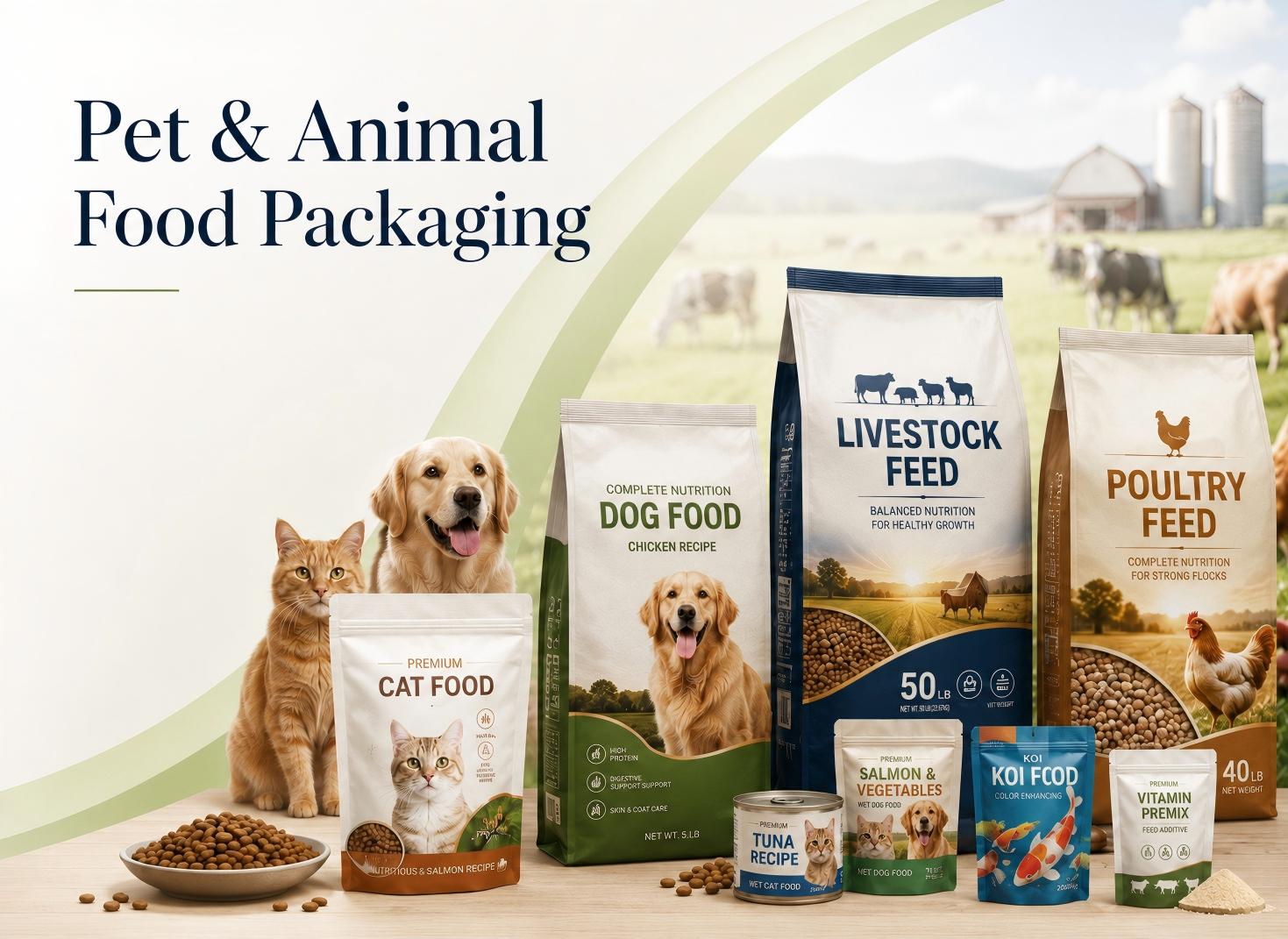 Pet and Animal Food Packaging Pet and Animal Food Packaging