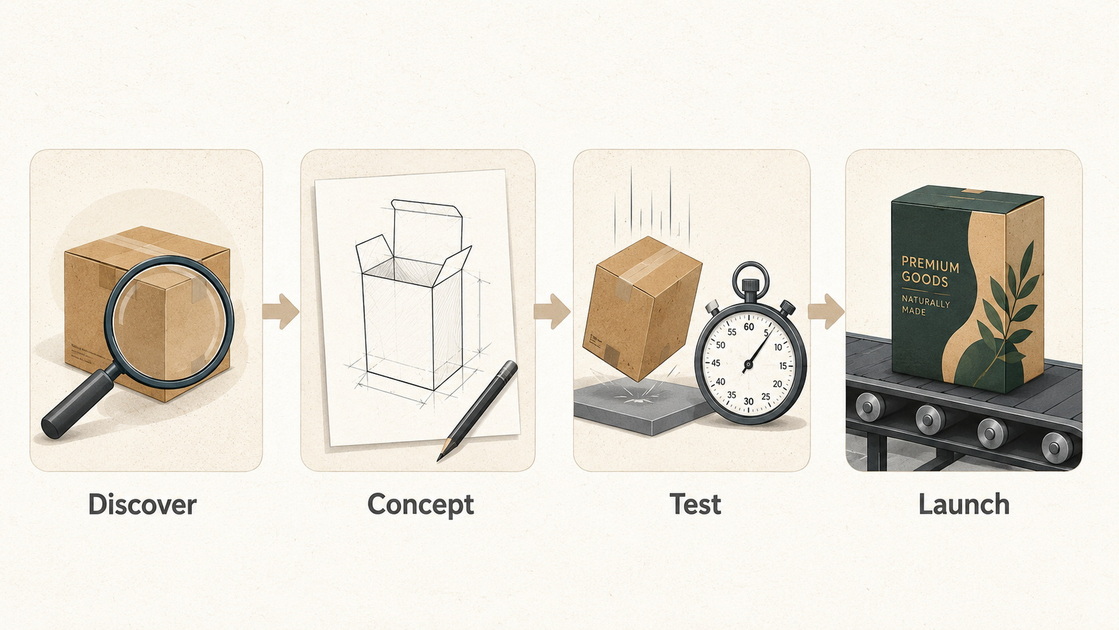 Packaging Design Workflow Overview Packaging Design Workflow Overview
