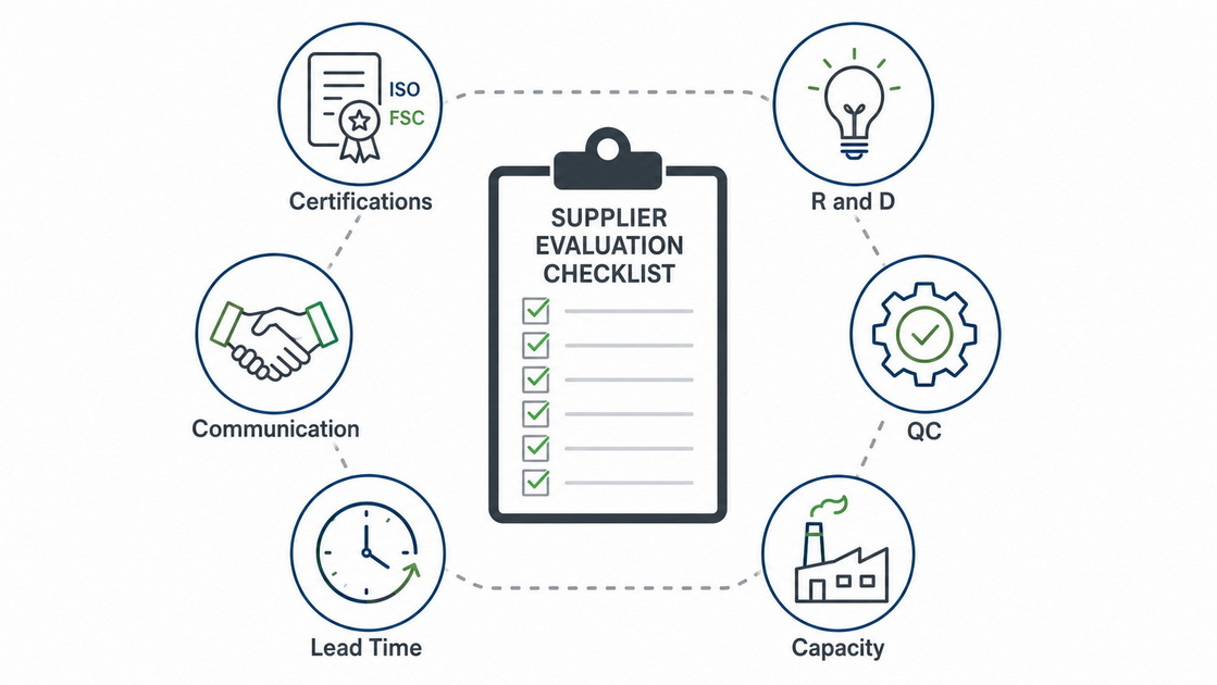 Paper Supplier Evaluation Checklist Paper Supplier Evaluation Checklist