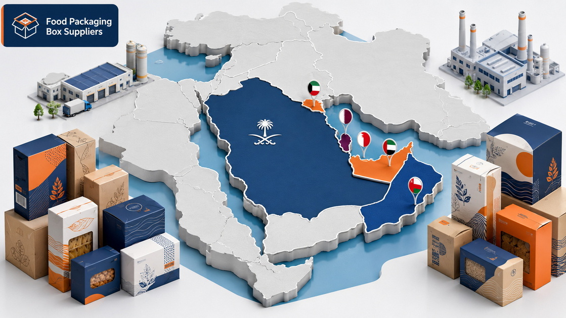 Middle East Food Packaging Map Middle East Food Packaging Map