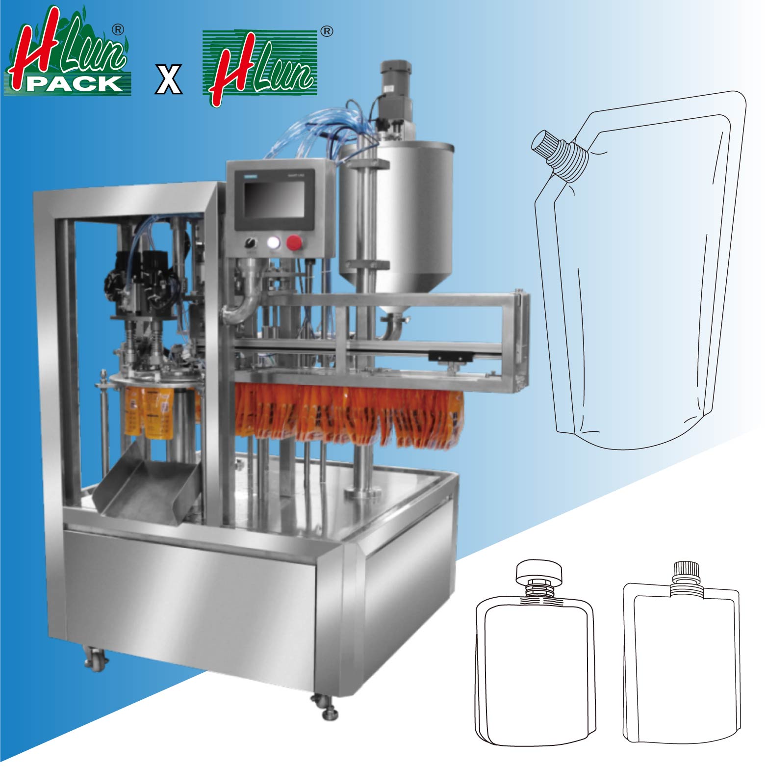 Spout Pouch Doypack Machines