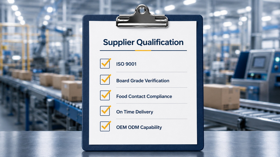 Corrugated Supplier Audit Checklist