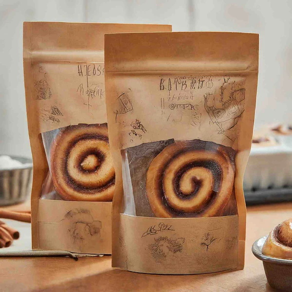 Cinnamon Roll Packaging Ideas