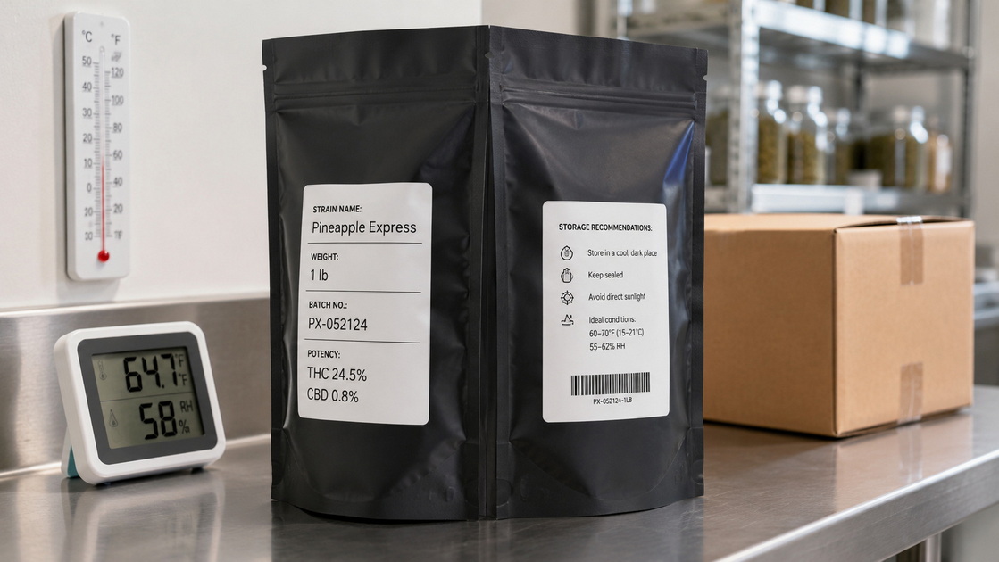 Cannabis Storage And Labeling Overview