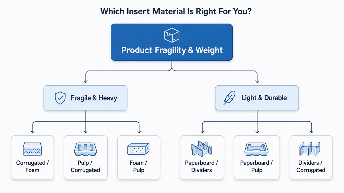 Insert Material Decision Flow