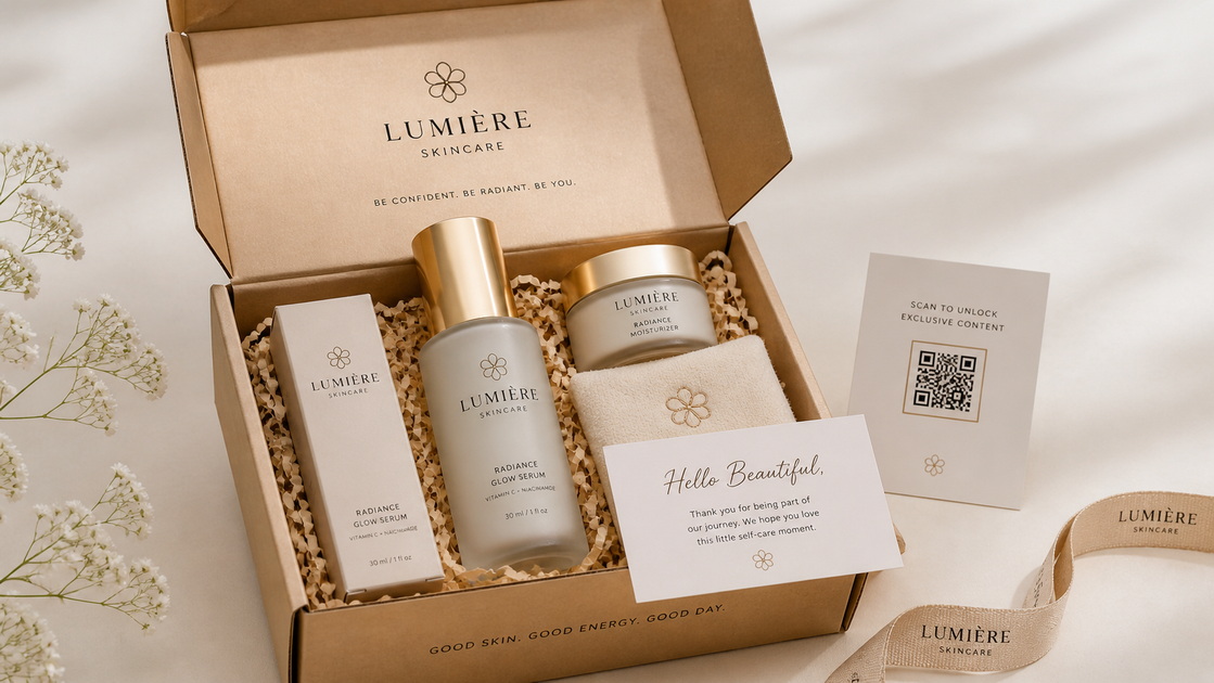Influencer PR Box Layout