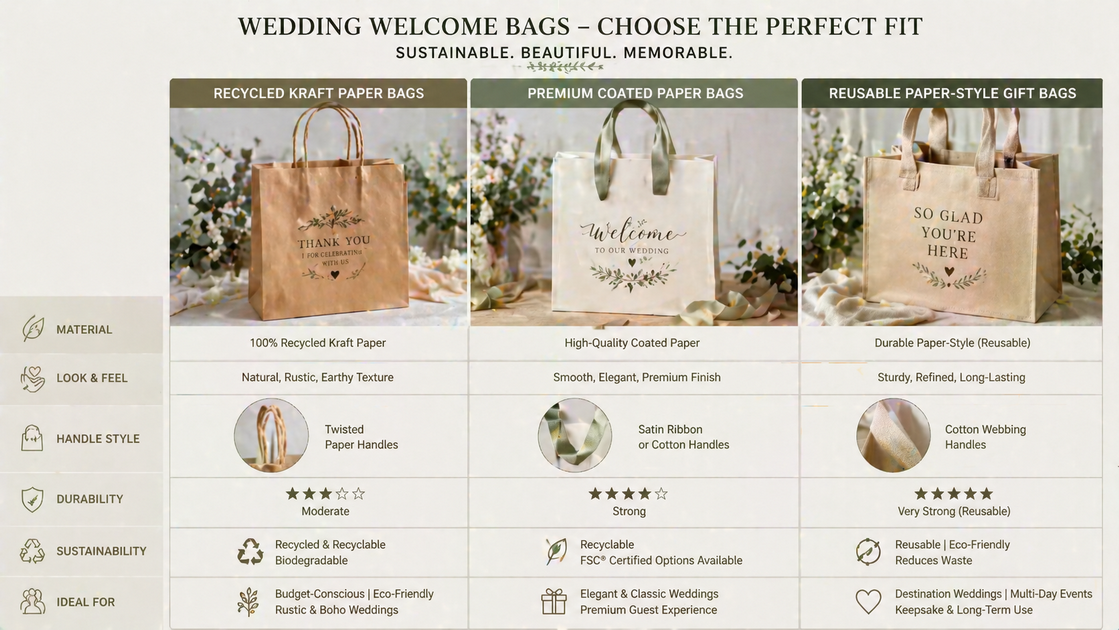 Eco Friendly Paper Bag Materials Comparison