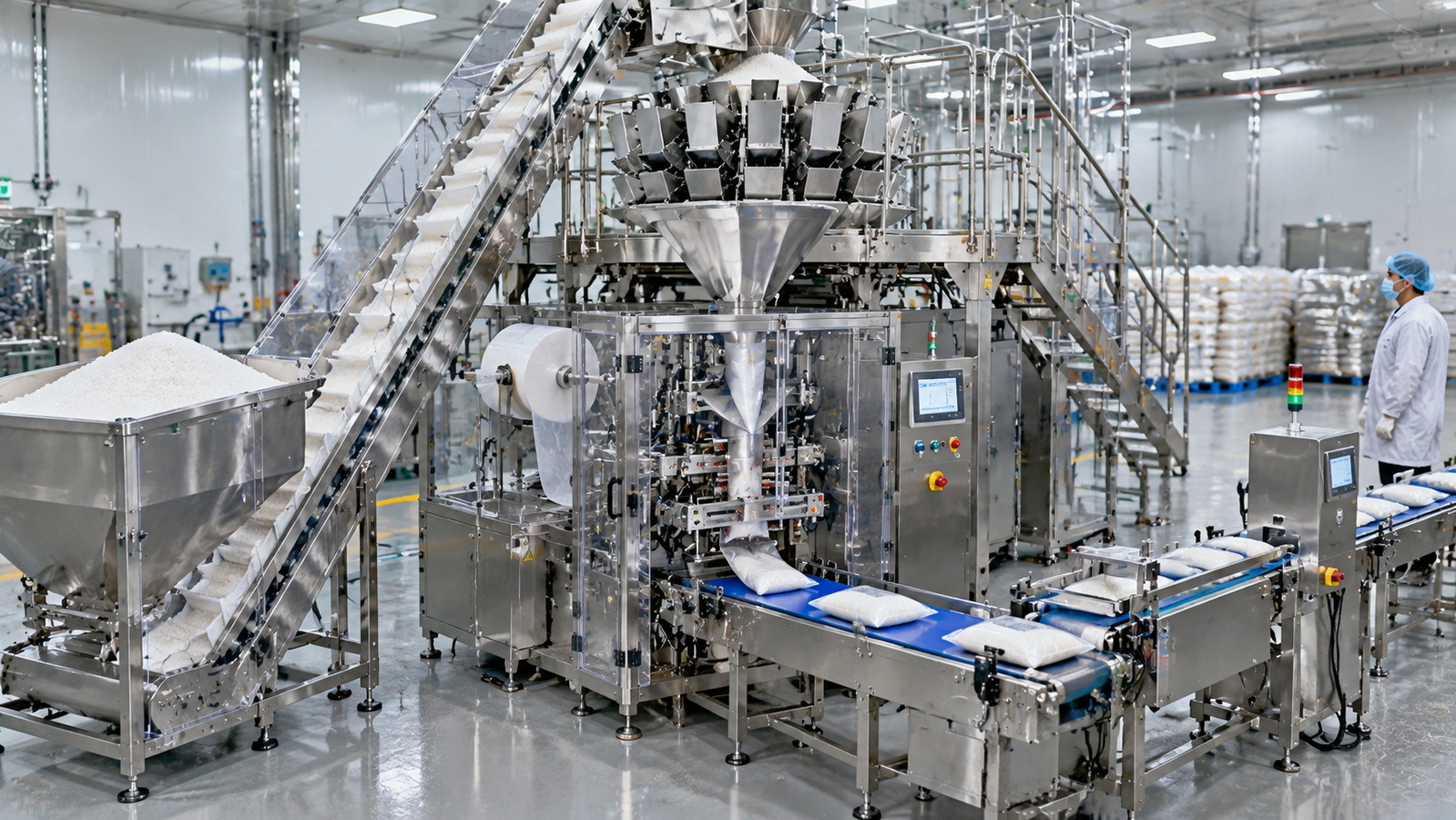 Integrated Granulated Sugar Packaging Line