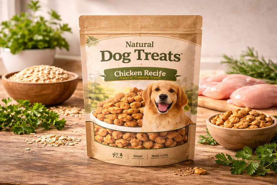 Natural Dog Treat Packaging