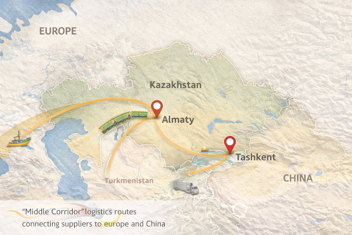 Strategic Middle Corridor Logistics Network For Packaging Distribution.jpg