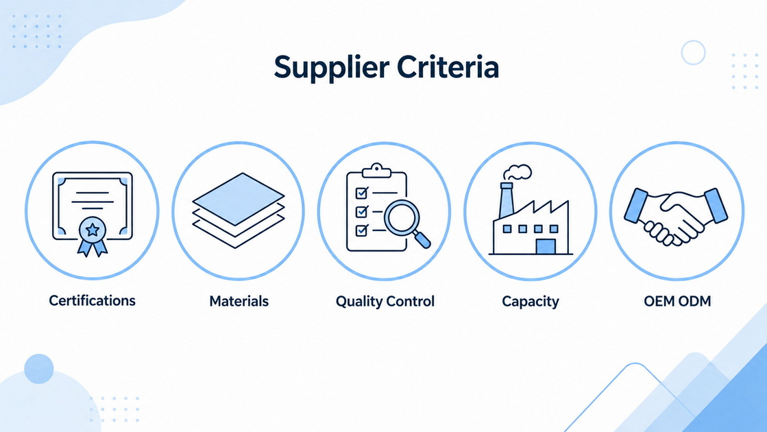 Supplier Evaluation Criteria