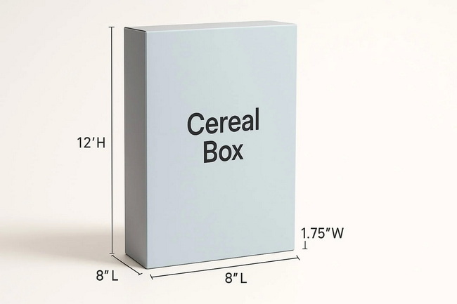 Cereal Box Dimensions