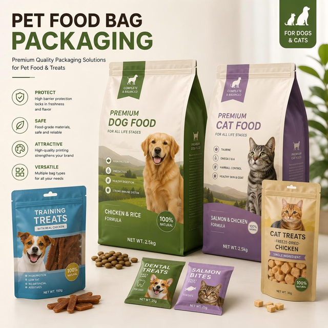 Pet Food And Animal Feed Packaging