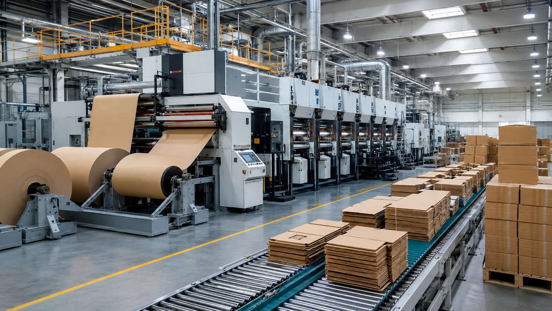 Corrugated Box Production Line Corrugated Box Production Line
