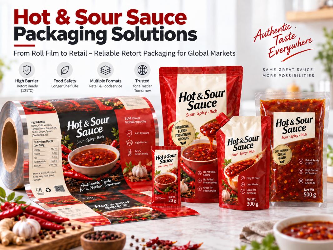 High-Acid Retort Sauce Packaging Case: Solving Delayed Leakage for 121&deg;C Sterilization