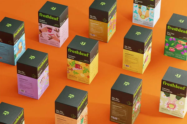 Tea and Coffee Packaging Design