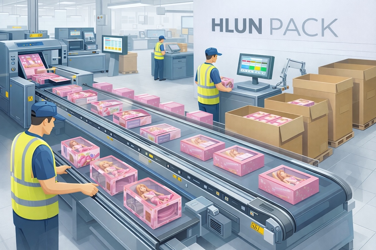HLun Pack Barbie Packaging Automation Line