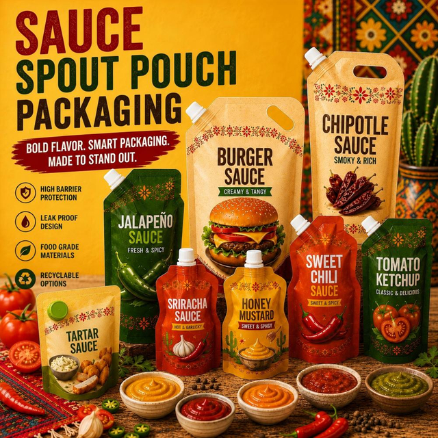 Sauce And Condiment Packaging