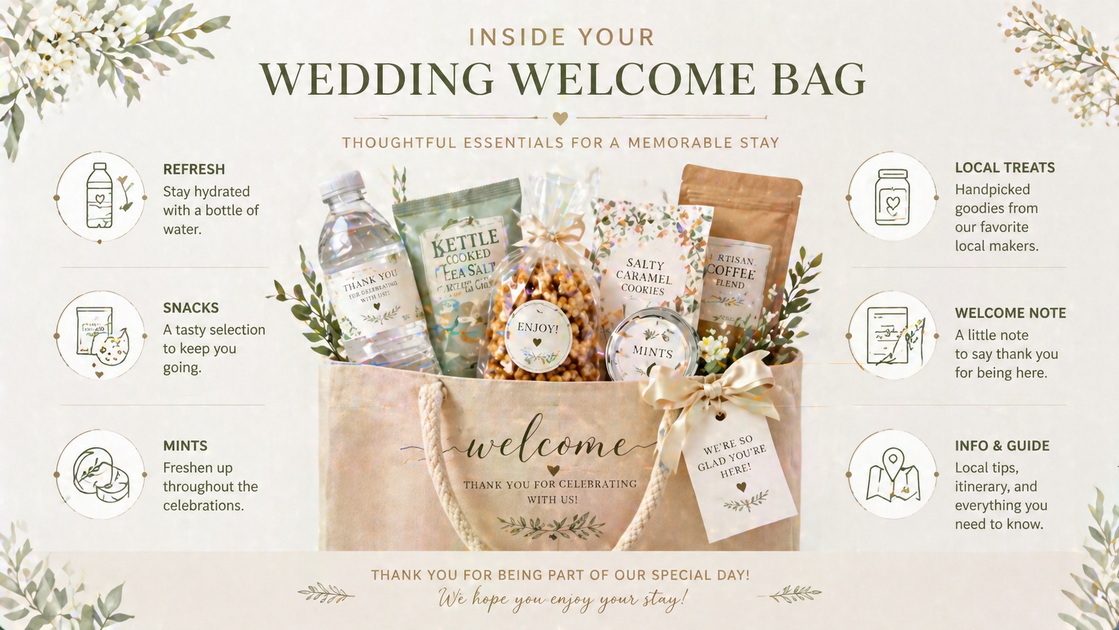 Wedding Gift Bag Contents Checklist