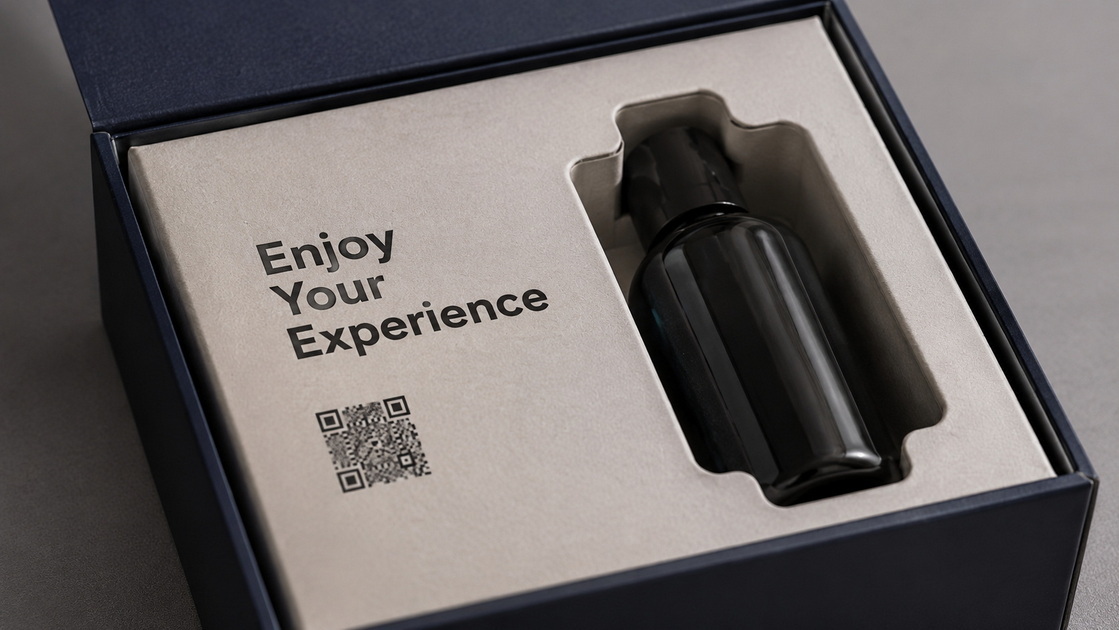 Branded Paper Insert With Message