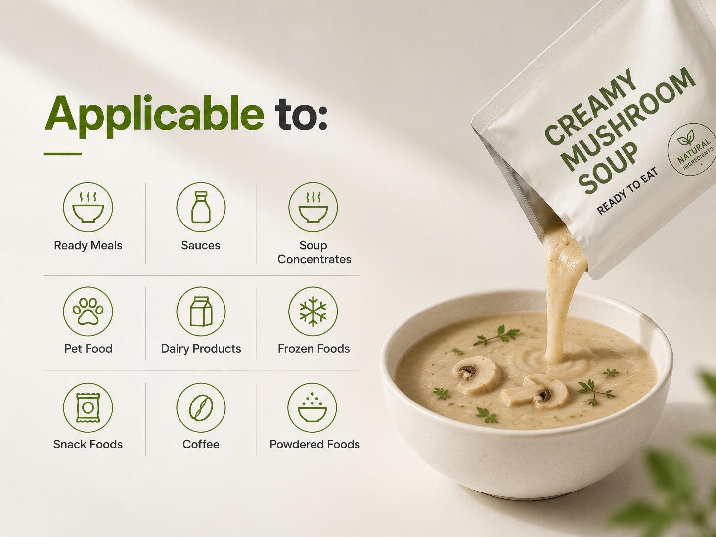 Applications of sealed food packaging