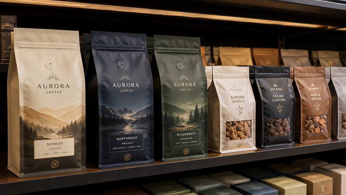 Premium Shelf Packaging Display