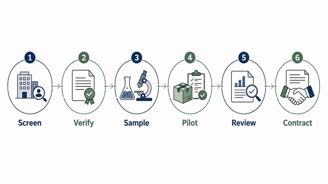 Food Packaging Buyer Risk Control Flow