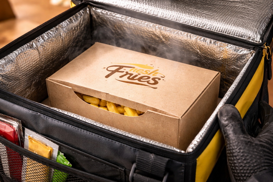 Fry Packaging For Delivery