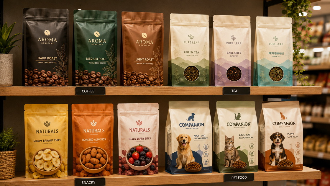 Premium Packaging Shelf Display