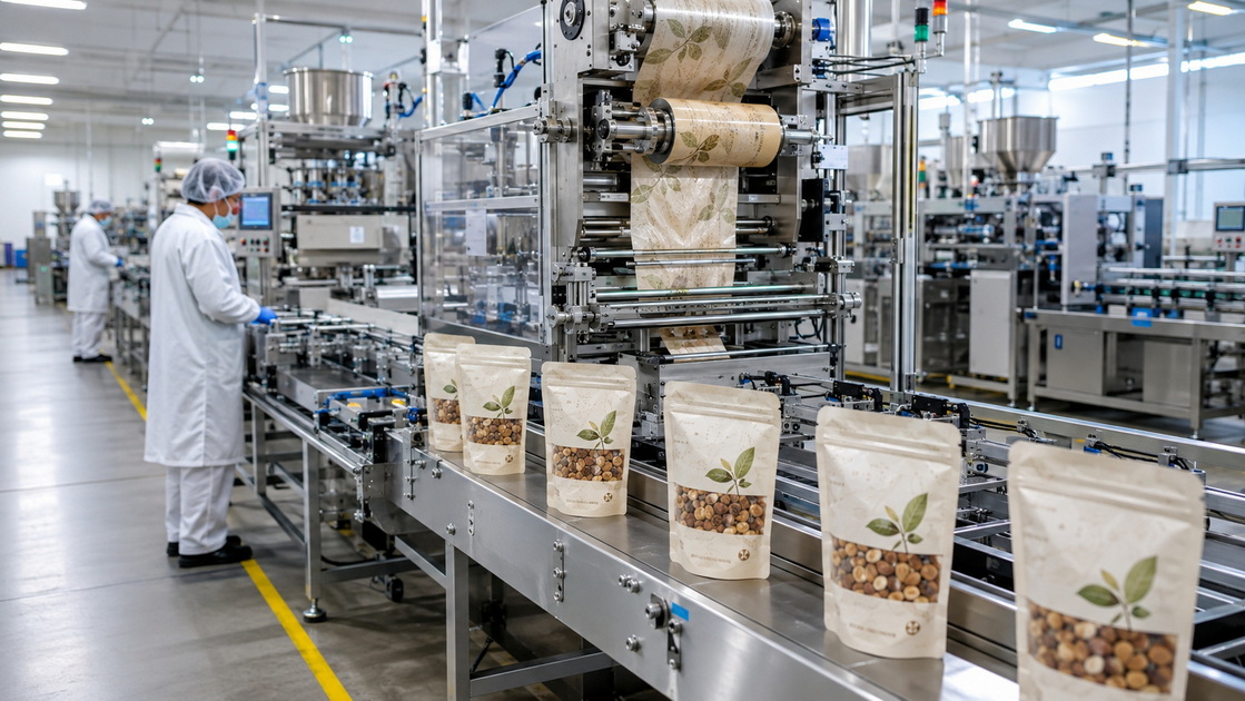 Packaging Production Line Scene