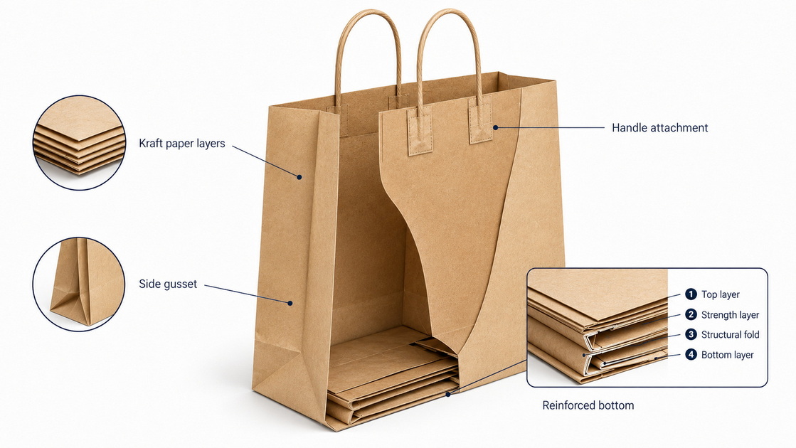 Paper Bag Structure Detail