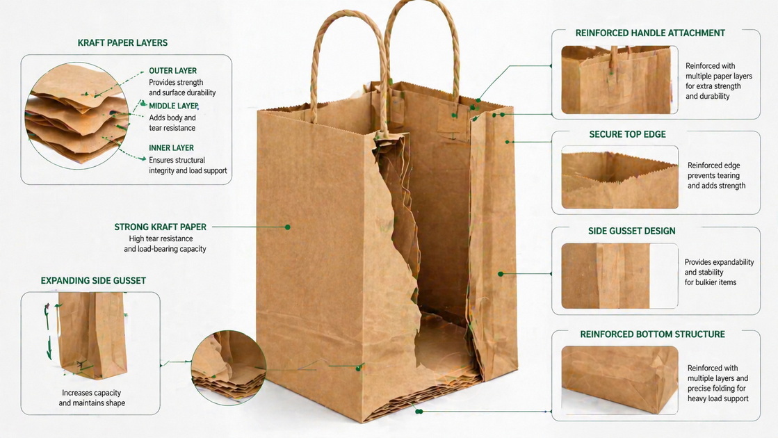Paper Bag Structure Detail