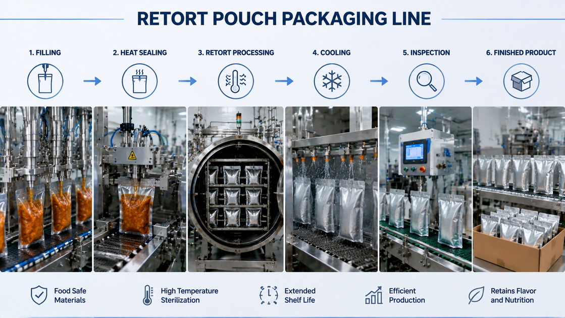 Retort Pouch Packaging Process