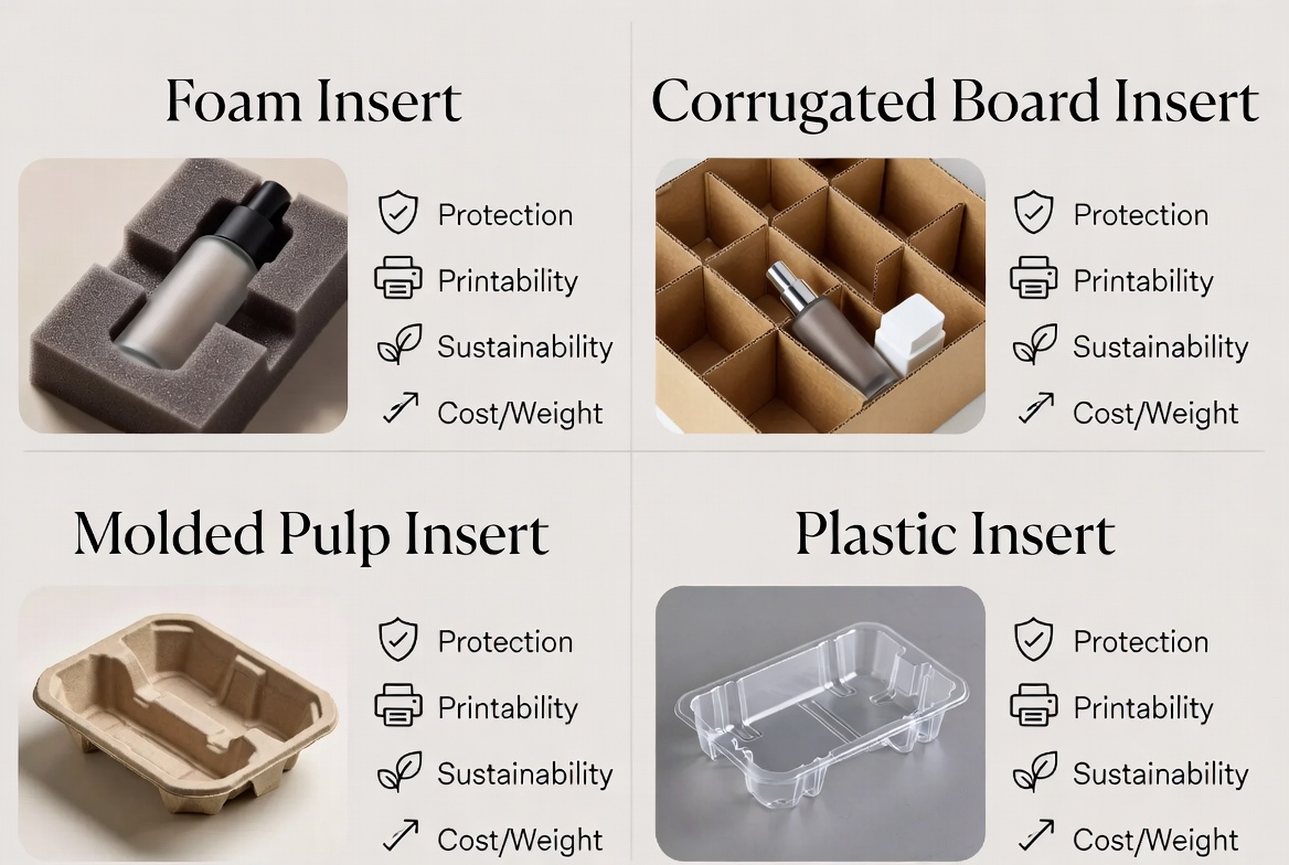 Insert Materials Comparison