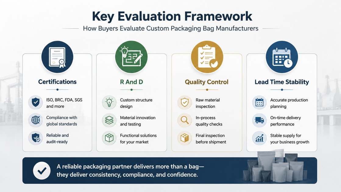 Supplier Evaluation Criteria Diagram