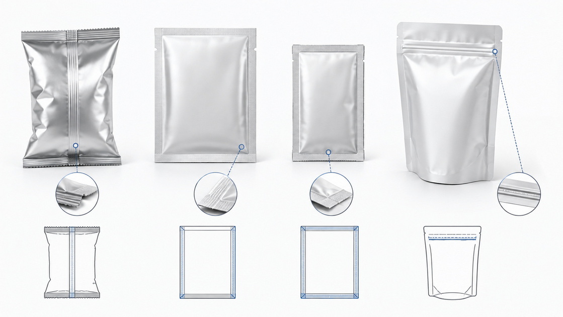 Flexible Packaging Seal Structures