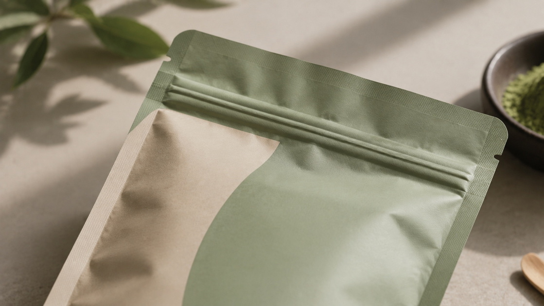 Matte Flexible Pouch Texture Close Up