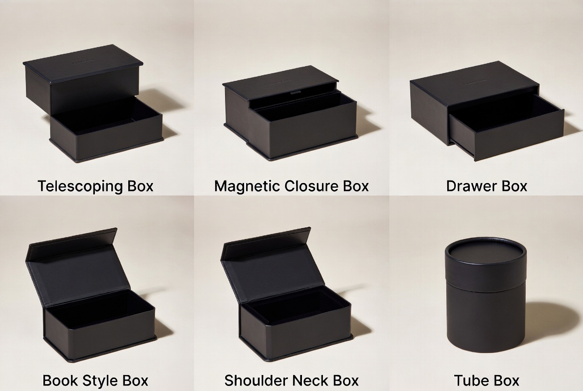 Premium Rigid Box Styles Gallery