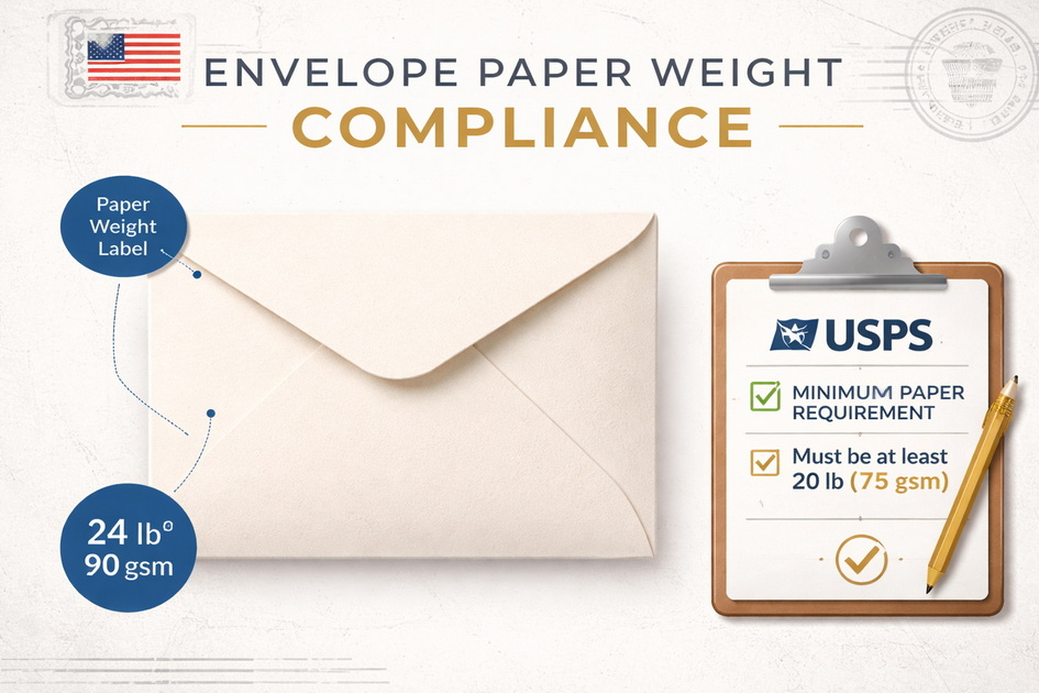 Envelope Paper Weight Explained: How To Choose The Right Paper for ...