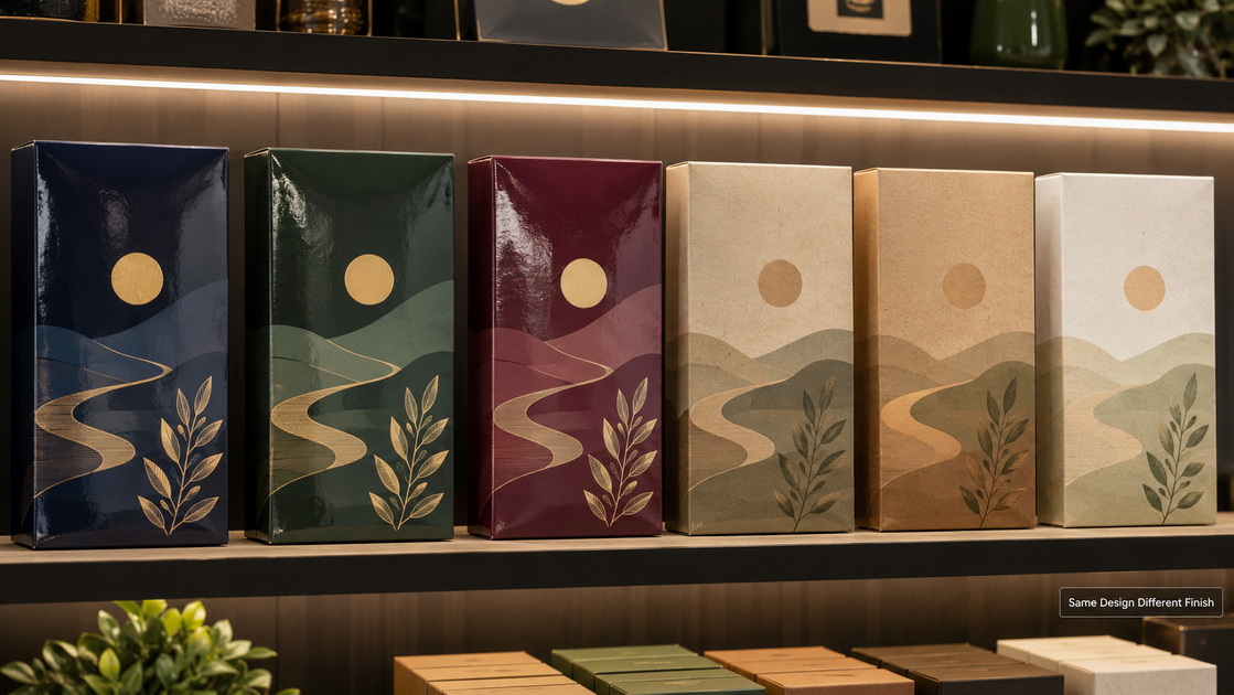 Shelf Impact Lamination And Varnish Packaging