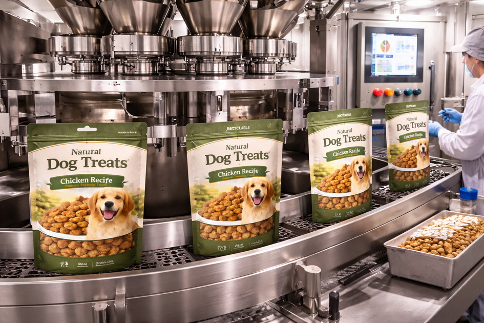 Dog Treat Packaging Production Line