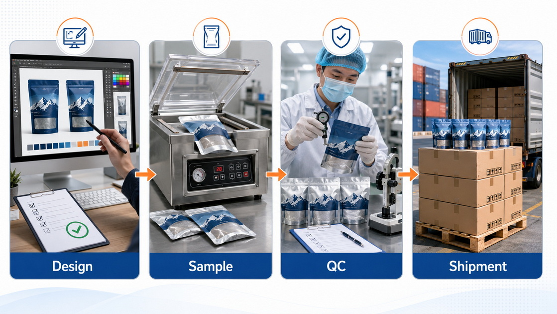 Custom Vacuum Packaging From Sample To Shipment