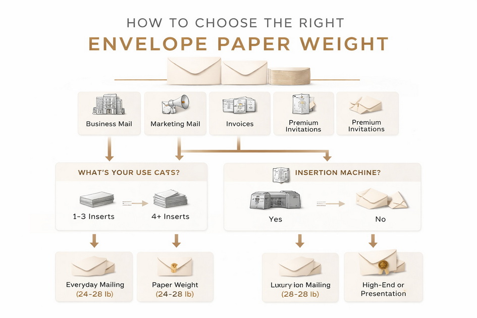 Envelope Weight Selection Guide