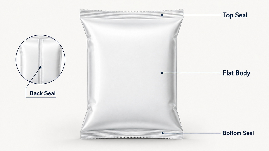 Pillow Bag Structure Infographic