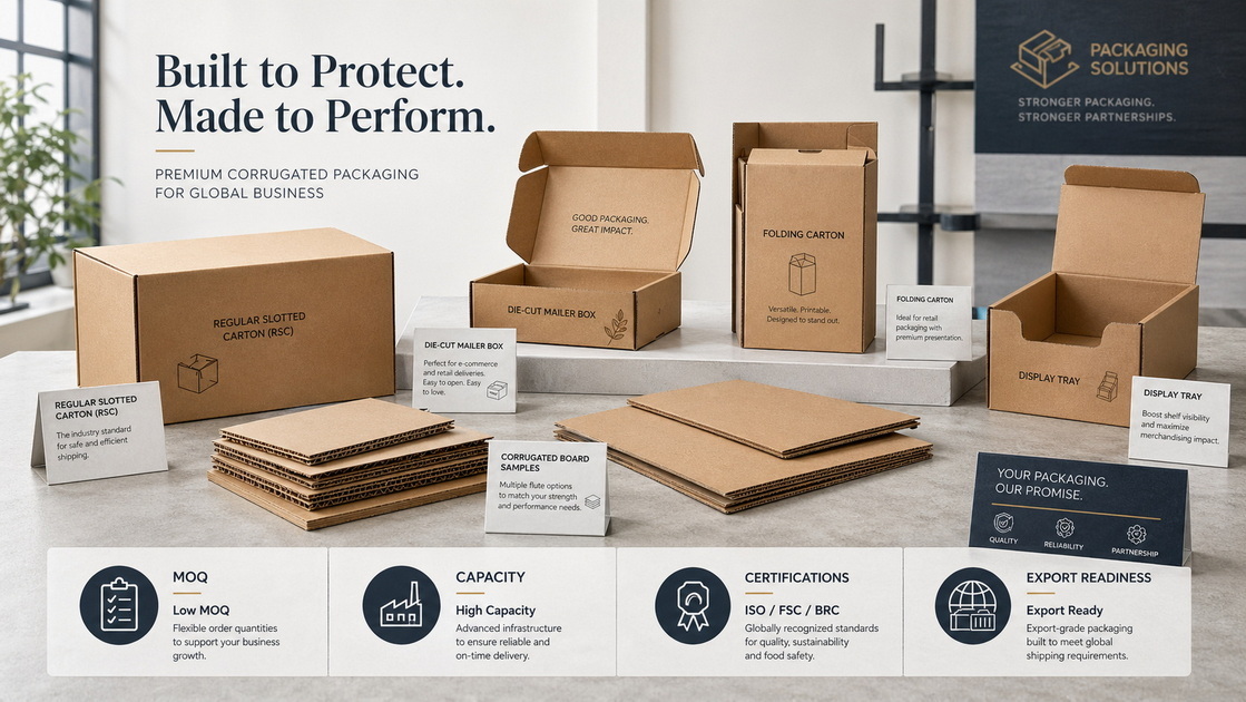Corrugated Box Comparison Board